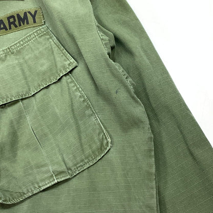 【中古品】【メンズ】 ALLEN OVERALL FATIGUE JACKET ファティーグジャケット ブランド 古着 145-260201-gm-27-fuz サイズ：M カラー：グリーン 万代Net店