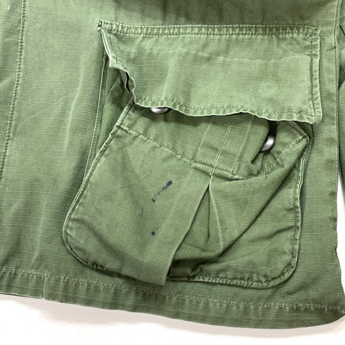 【中古品】【メンズ】 ALLEN OVERALL FATIGUE JACKET ファティーグジャケット ブランド 古着 145-260201-gm-27-fuz サイズ：M カラー：グリーン 万代Net店