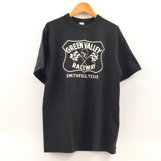 【中古品】【メンズ】 WAREHOUSE ウエアハウス GREEN VALLEY S/S TEE 4601 半袖Tシャツ トップス 145-260704-hn-04-fur サイズ：M カラー：ブラック 万代Net店