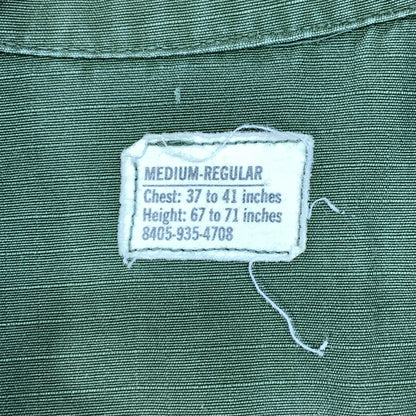 【中古品】【メンズ】 ALLEN OVERALL FATIGUE JACKET ファティーグジャケット ブランド 古着 145-260201-gm-27-fuz サイズ：M カラー：グリーン 万代Net店