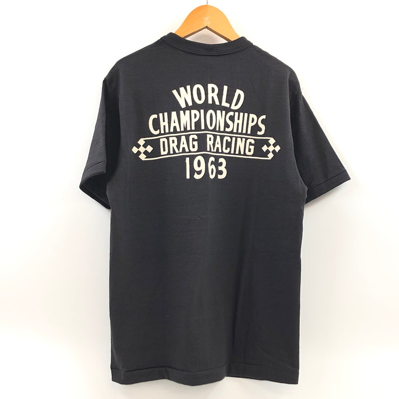 【中古品】【メンズ】 WAREHOUSE ウエアハウス GREEN VALLEY S/S TEE 4601 半袖Tシャツ トップス 145-260704-hn-04-fur サイズ：M カラー：ブラック 万代Net店