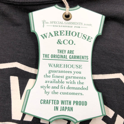 【中古品】【メンズ】 WAREHOUSE ウエアハウス GREEN VALLEY S/S TEE 4601 半袖Tシャツ トップス 145-260704-hn-04-fur サイズ：M カラー：ブラック 万代Net店