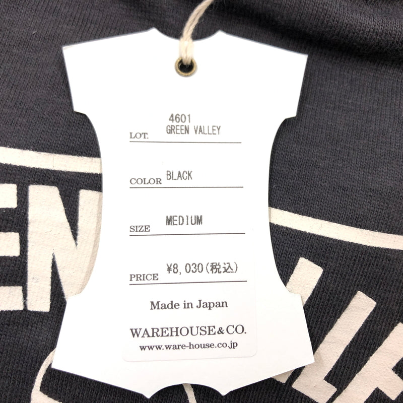 【中古品】【メンズ】 WAREHOUSE ウエアハウス GREEN VALLEY S/S TEE 4601 半袖Tシャツ トップス 145-260704-hn-04-fur サイズ：M カラー：ブラック 万代Net店