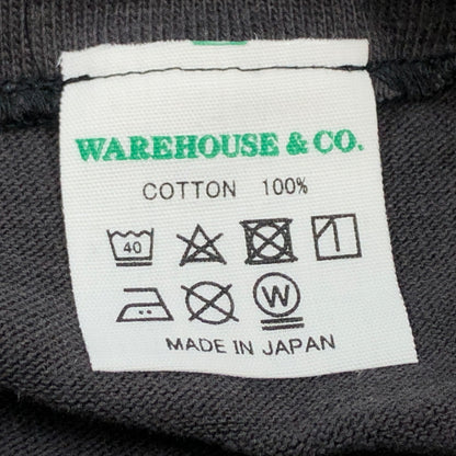 【中古品】【メンズ】 WAREHOUSE ウエアハウス GREEN VALLEY S/S TEE 4601 半袖Tシャツ トップス 145-260704-hn-04-fur サイズ：M カラー：ブラック 万代Net店