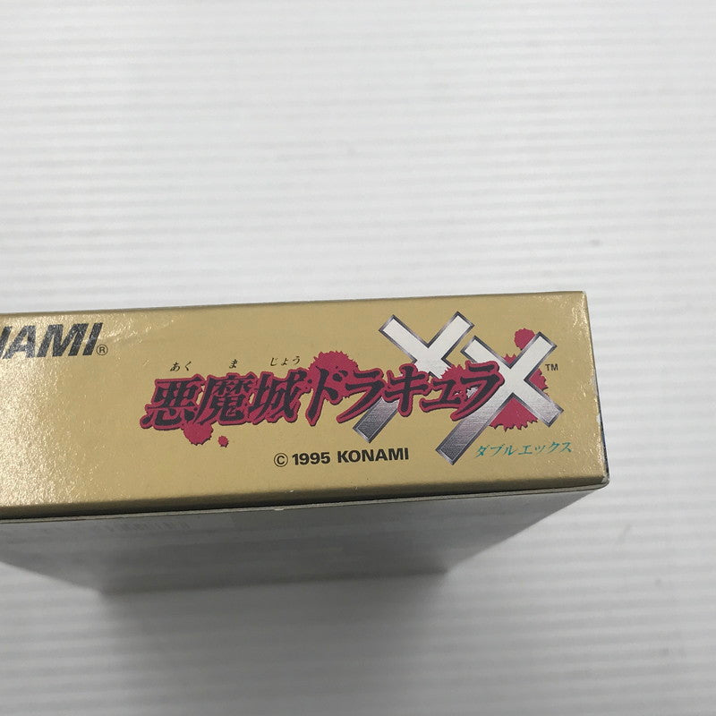 【中古品】 コナミ スーパーファミコンソフト 悪魔城ドラキュラXX SHVC-P-ADZJ 動作確認済み 箱イタミあり 023-260922-ti-09-tagh 万代Net店