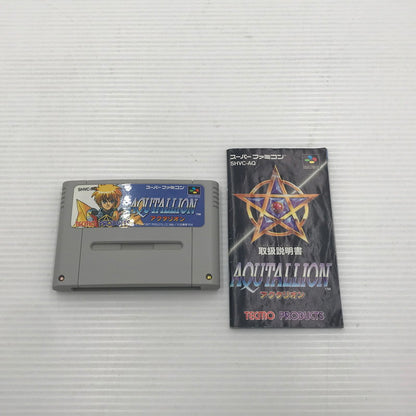 【中古品】 テクモ スーパーファミコンソフト アクタリオン SHVC-AQ 動作確認済み 箱・説ダメージあり 保管臭あり 023-260922-ti-10-tagh 万代Net店