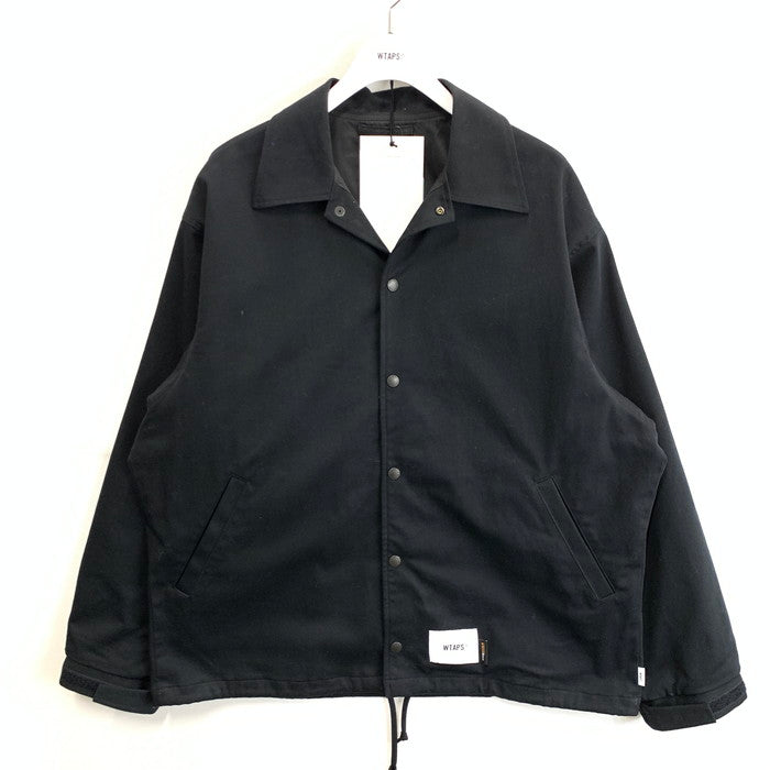 【中古品】【メンズ】 WTAPS ダブルタップス 251TQDT-JKM01 25SS CHIEF JACKET ジャケット アウター ブランド 古着 142-260201-gm-30-fuz サイズ：03 カラー：ブラック 万代Net店