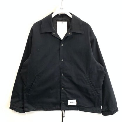 【中古品】【メンズ】 WTAPS ダブルタップス 251TQDT-JKM01 25SS CHIEF JACKET ジャケット アウター ブランド 古着 142-260201-gm-30-fuz サイズ：03 カラー：ブラック 万代Net店