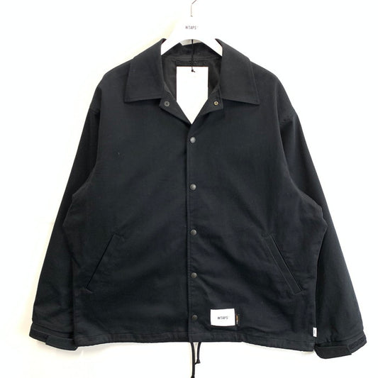 【中古品】【メンズ】 WTAPS ダブルタップス 251TQDT-JKM01 25SS CHIEF JACKET ジャケット アウター ブランド 古着 142-260201-gm-30-fuz サイズ：03 カラー：ブラック 万代Net店