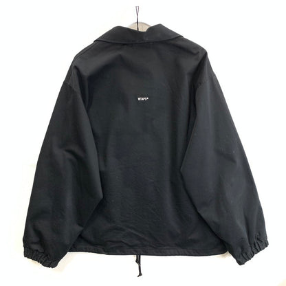 【中古品】【メンズ】 WTAPS ダブルタップス 251TQDT-JKM01 25SS CHIEF JACKET ジャケット アウター ブランド 古着 142-260201-gm-30-fuz サイズ：03 カラー：ブラック 万代Net店