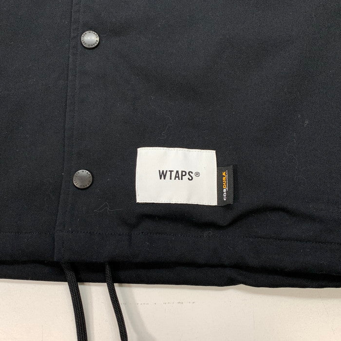 【中古品】【メンズ】 WTAPS ダブルタップス 251TQDT-JKM01 25SS CHIEF JACKET ジャケット アウター ブランド 古着 142-260201-gm-30-fuz サイズ：03 カラー：ブラック 万代Net店