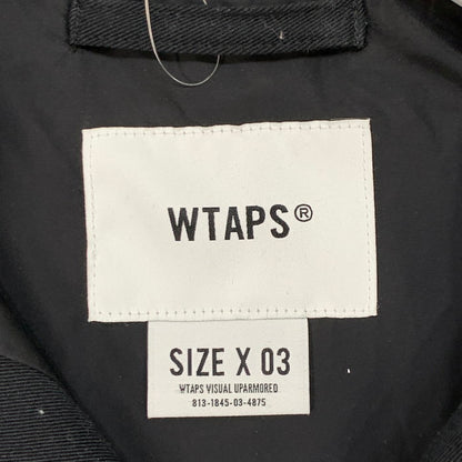 【中古品】【メンズ】 WTAPS ダブルタップス 251TQDT-JKM01 25SS CHIEF JACKET ジャケット アウター ブランド 古着 142-260201-gm-30-fuz サイズ：03 カラー：ブラック 万代Net店