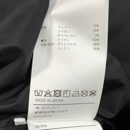 【中古品】【メンズ】 WTAPS ダブルタップス 251TQDT-JKM01 25SS CHIEF JACKET ジャケット アウター ブランド 古着 142-260201-gm-30-fuz サイズ：03 カラー：ブラック 万代Net店