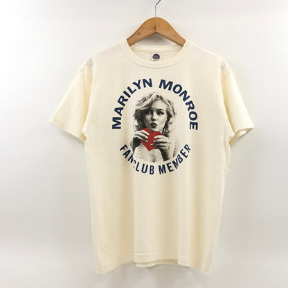 【中古品】【メンズ】 TOYS MCCOY トイズマッコイ MARILYN MONROE TEE "FAN CLUB MEMBER" TMC2513 半袖Tシャツ トップス 145-260704-hn-07-fur サイズ：L カラー：ホワイト 万代Net店