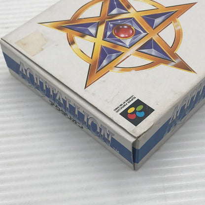 【中古品】 テクモ スーパーファミコンソフト アクタリオン SHVC-AQ 動作確認済み 箱・説ダメージあり 保管臭あり 023-260922-ti-10-tagh 万代Net店