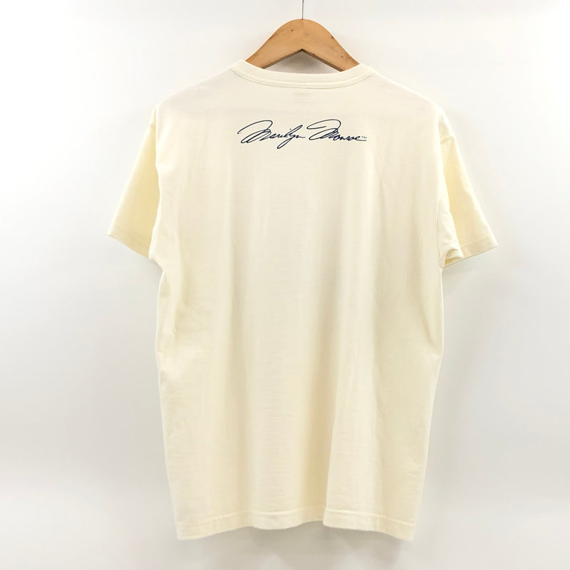 【中古品】【メンズ】 TOYS MCCOY トイズマッコイ MARILYN MONROE TEE "FAN CLUB MEMBER" TMC2513 半袖Tシャツ トップス 145-260704-hn-07-fur サイズ：L カラー：ホワイト 万代Net店