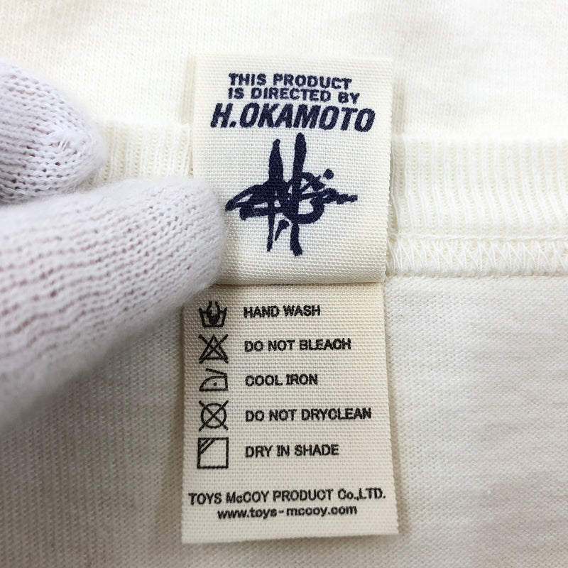 【中古品】【メンズ】 TOYS MCCOY トイズマッコイ MARILYN MONROE TEE "FAN CLUB MEMBER" TMC2513 半袖Tシャツ トップス 145-260704-hn-07-fur サイズ：L カラー：ホワイト 万代Net店
