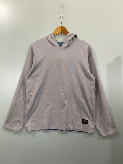 【中古品】【メンズ】 Needles ニードルス 23AW LS REVERSIBLE HOODY NS268 ロングスリーブ リバーシブル フーディー トップス 140-240326-yn-20-min カラー：SAX/GREY 万代Net店