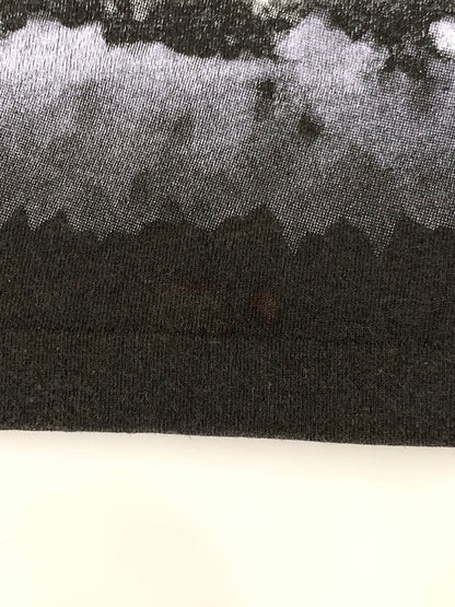 【中古品】【メンズ】 HANES 90's THE BEATLES HEY JUDE ALLOVER PRINT TEE ヘインズ 半袖Tシャツ トップス 146-250422-yn-25-min サイズ：XL カラー：ブラック 万代Net店