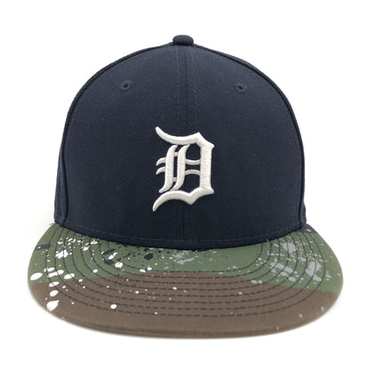 【中古品】【メンズ/レディース】 NEWERA ニューエラ 59FIFTY DETROIT TIGERS BB CAP デトロイトタイガース ベースボールキャップ 帽子 185-260704-hn-08-fur サイズ：7 3/8(58.7cm) カラー：ブラック/グリーン/ブラウン 万代Net店