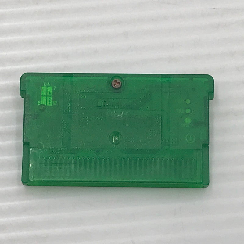 【中古品】 任天堂 GBAソフト ポケットモンスター エメラルド ワイヤレスアダプタ同梱 AGB-R-BPEJ ソフト動作確認済み アダプタサビあり ラベル・箱・説イタミあり 023-260922-ti-11-tagh 万代Net店