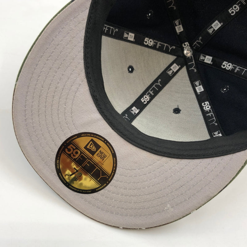 【中古品】【メンズ/レディース】 NEWERA ニューエラ 59FIFTY DETROIT TIGERS BB CAP デトロイトタイガース ベースボールキャップ 帽子 185-260704-hn-08-fur サイズ：7 3/8(58.7cm) カラー：ブラック/グリーン/ブラウン 万代Net店