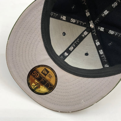【中古品】【メンズ/レディース】 NEWERA ニューエラ 59FIFTY DETROIT TIGERS BB CAP デトロイトタイガース ベースボールキャップ 帽子 185-260704-hn-08-fur サイズ：7 3/8(58.7cm) カラー：ブラック/グリーン/ブラウン 万代Net店