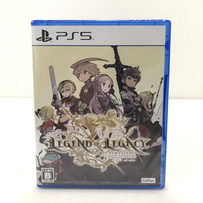 【中古美品】 【未開封】PlayStation5 PS5 ソフト レジェンド オブ レガシー HDリマスター [CERO区分_B / 12歳以上対象] 026-251212-yk-04-tag 万代Net店