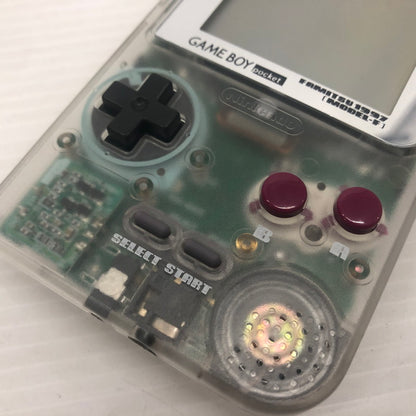 【中古品】 ゲームボーイポケット ファミ通限定モデル スケルトン 023-260903-ns-04-teih 万代Net店