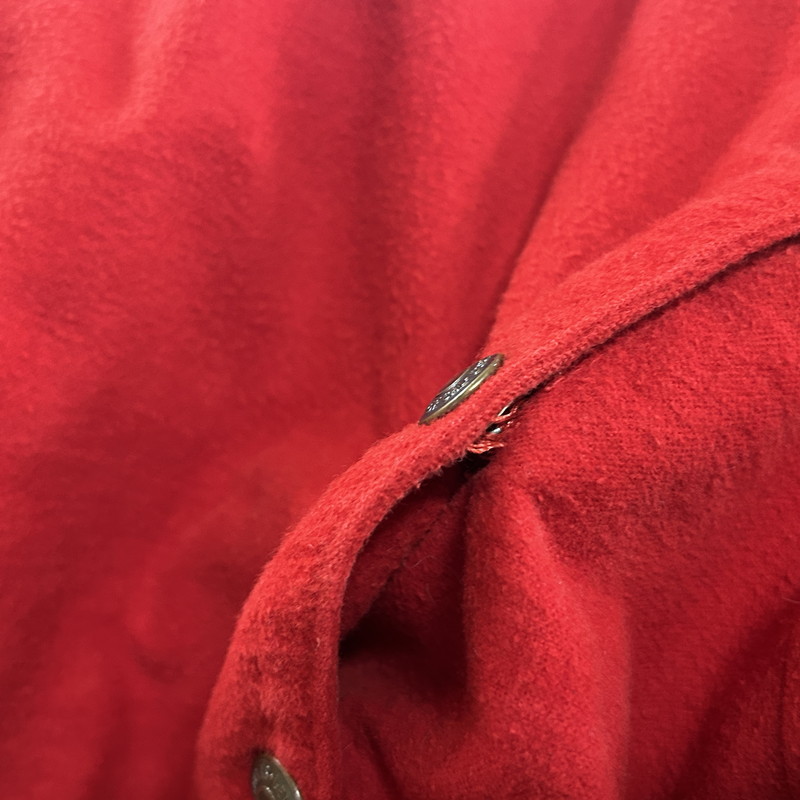 【現状渡し品】【メンズ】 Levi's リーバイス 50~60's SNAPBUTTON WESTERN SHIRT VINTAGE 50～60年代 スナップボタン ウエスタンシャツ 長袖 トップス ヴィンテージ 145-251022-yo-09-tei サイズ：不明 カラー：レッド 万代Net店