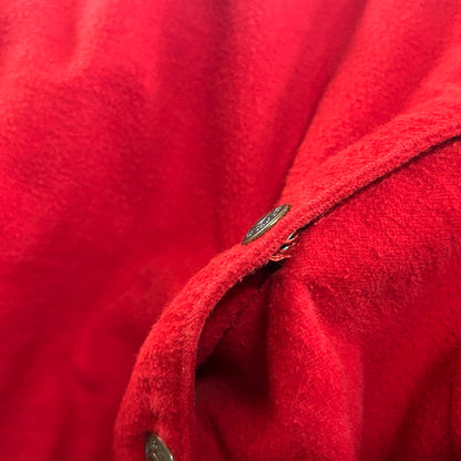 【現状渡し品】【メンズ】 Levi's リーバイス 50~60's SNAPBUTTON WESTERN SHIRT VINTAGE 50～60年代 スナップボタン ウエスタンシャツ 長袖 トップス ヴィンテージ 145-251022-yo-09-tei サイズ：不明 カラー：レッド 万代Net店