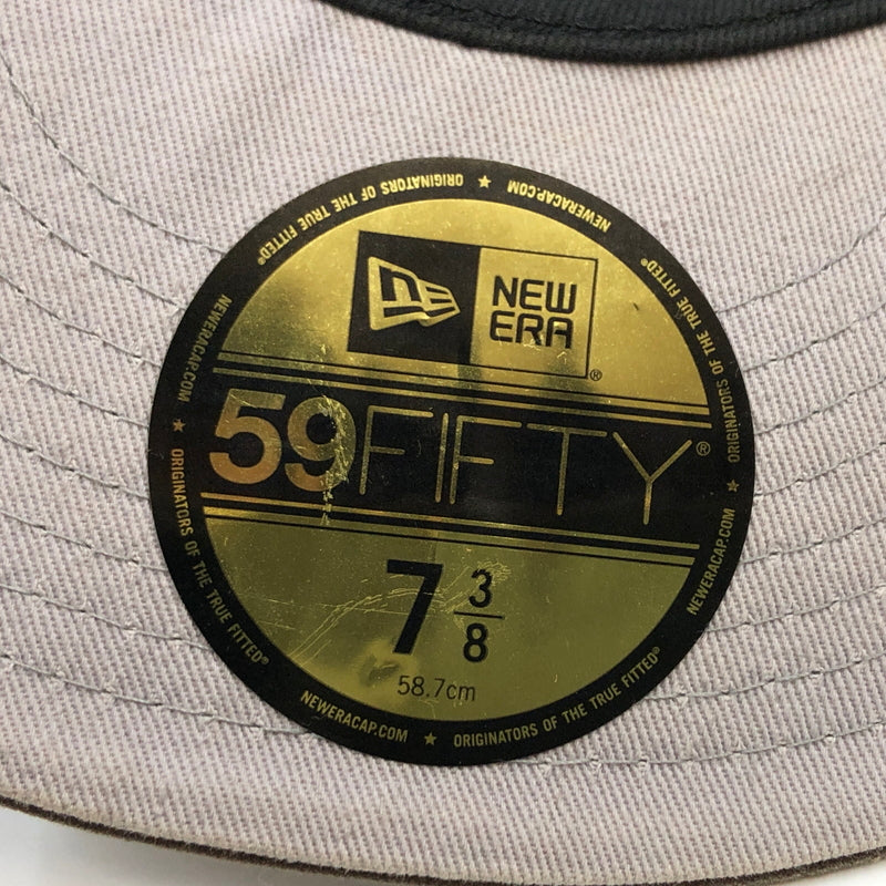 【中古品】【メンズ/レディース】 NEWERA ニューエラ 59FIFTY DETROIT TIGERS BB CAP デトロイトタイガース ベースボールキャップ 帽子 185-260704-hn-08-fur サイズ：7 3/8(58.7cm) カラー：ブラック/グリーン/ブラウン 万代Net店