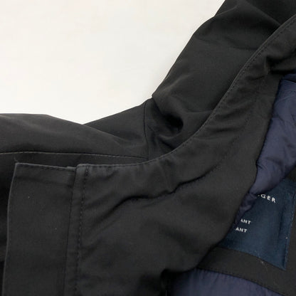 【中古品】【メンズ】 TOMMY HILFIGER トミーヒルフィガー STRETCH WATER RESISTANT WIND RESISTANT DOWN JACKET ダウンジャケット アウター 147-260704-hn-09-fur サイズ：L カラー：ブラック 万代Net店