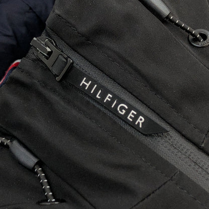 【中古品】【メンズ】 TOMMY HILFIGER トミーヒルフィガー STRETCH WATER RESISTANT WIND RESISTANT DOWN JACKET ダウンジャケット アウター 147-260704-hn-09-fur サイズ：L カラー：ブラック 万代Net店