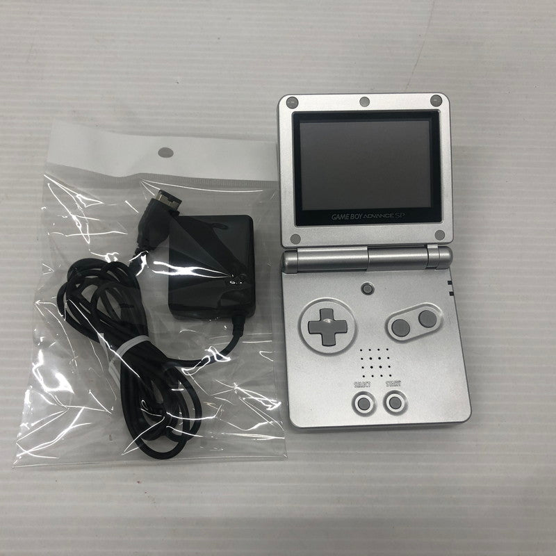 【中古品】 任天堂 ゲームボーイアドバンスSP プラチナシルバー 023-260903-ns-06-teih 万代Net店