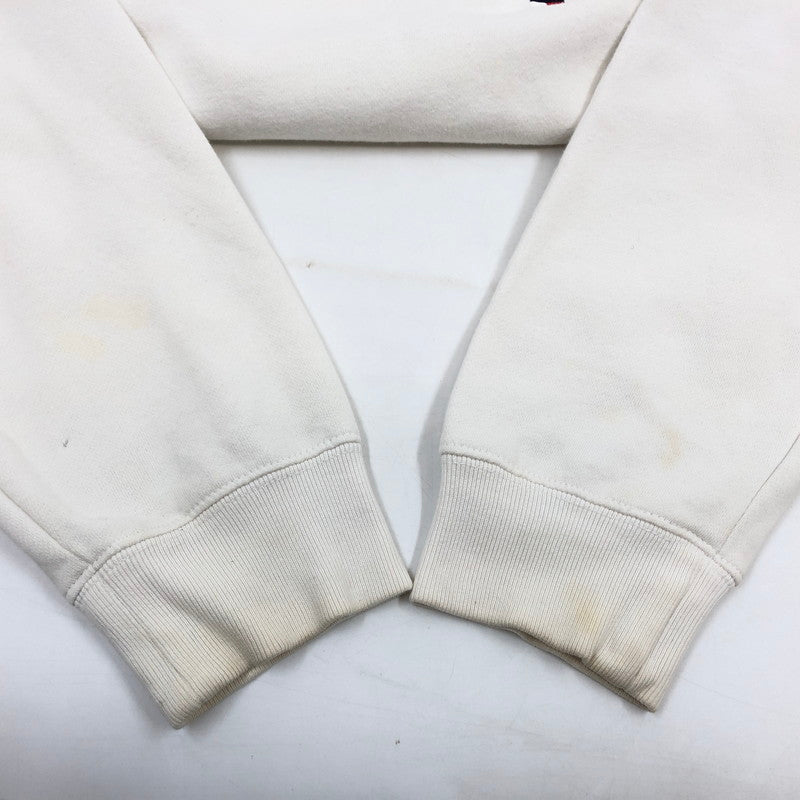 【中古品】【メンズ】 TOMMY HILFIGER トミーヒルフィガー 90S CREW NECK SWEATSHIRT クルーネック スウェットシャツ トレーナー トップス 146-260416-hn-08-fur サイズ：L/G カラー：ホワイト 万代Net店