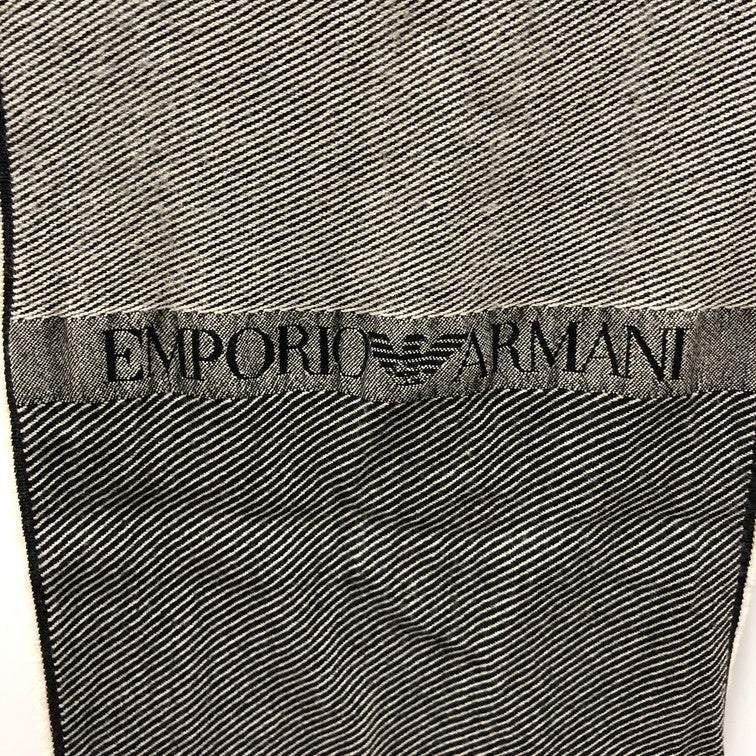 【中古品】【メンズ】 Emporio Armani エンポリオ・アルマーニ EMPORIO ARMANI エンポリオアルマーニ マフラー 187-240831-SU-4-tom 万代Net店