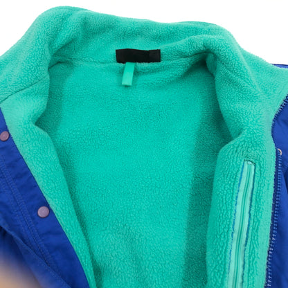 【ジャンク品】【メンズ】 PATAGONIA パタゴニア 80-90'S シンチラサークジャケット ナイロンジャケット アウター 144-260705-hn-01-fur サイズ：L カラー：ブルー 万代Net店