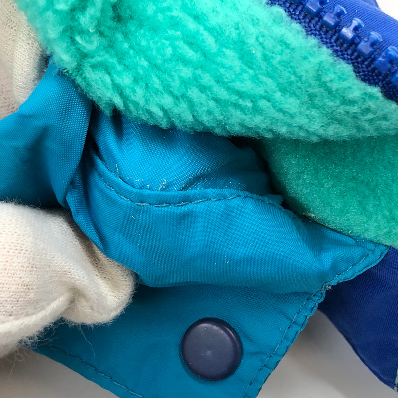 【ジャンク品】【メンズ】 PATAGONIA パタゴニア 80-90'S シンチラサークジャケット ナイロンジャケット アウター 144-260705-hn-01-fur サイズ：L カラー：ブルー 万代Net店
