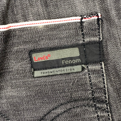 【中古品】【メンズ】 LEVI'S Fenom リーバイスフェノム AF505-0002 DENIM PANTS デニムパンツ ジーンズ ブランド 古着 151-260207-gm-03-fuz サイズ：32 カラー：ブラック 万代Net店