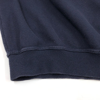 【現状渡し品】【メンズ】 CHAPS RALPH LAUREN チャップス ラルフローレン ハーフジップ スウェット トレーナー トップス 145-260705-hn-02-fur サイズ：L カラー：ネイビー/ホワイト 万代Net店