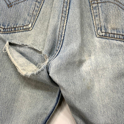 【中古品】【メンズ】 Levi's リーバイス 501 ストレート デニムパンツ ジーンズ ブランド 古着 156-260207-gm-04-fuz サイズ：W30L32 カラー：インディゴ 万代Net店