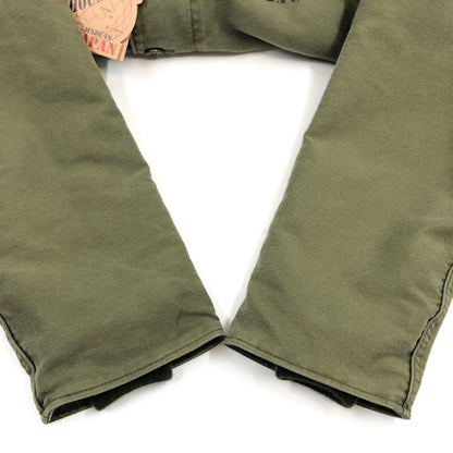 【中古美品】【メンズ】 HOUSTON ヒューストン CUSTOM N-1 DECK JACKET 51108 カスタムN-1デッキジャケット ミリタリー アウター 145-260926-hn-03-fur サイズ：44 カラー：オリーブ 万代Net店