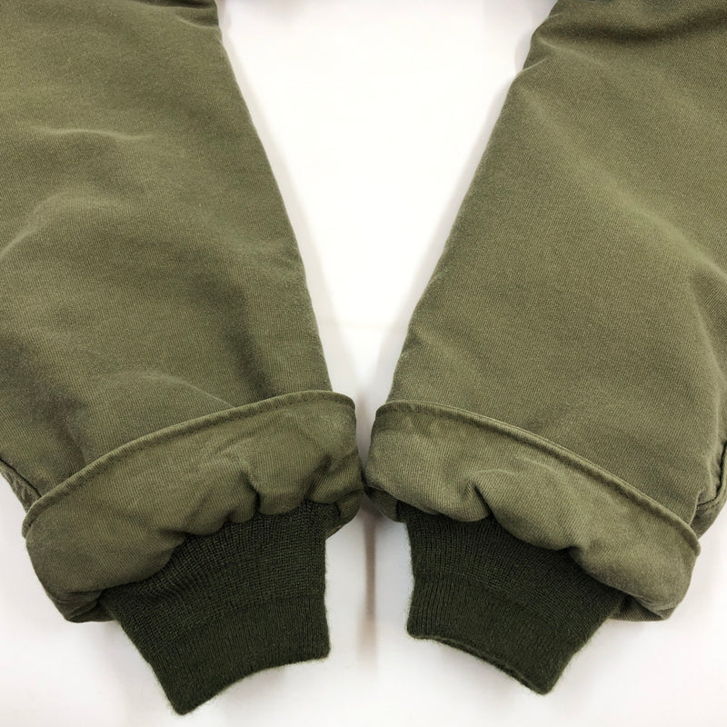 【中古美品】【メンズ】 HOUSTON ヒューストン CUSTOM N-1 DECK JACKET 51108 カスタムN-1デッキジャケット ミリタリー アウター 145-260926-hn-03-fur サイズ：44 カラー：オリーブ 万代Net店
