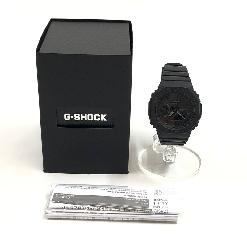 【中古品】【メンズ】 G-SHOCK ジーショック 2100 SERIES ANALOG-DIGITAL WATCH GA-B2100-1A1JF アナログデジタル 腕時計 196-260705-hn-04-fur カラー：ブラック 万代Net店