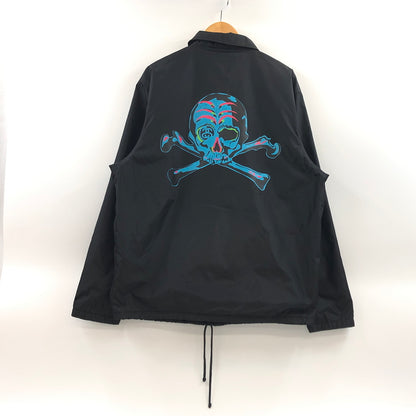 【中古品】【メンズ】 STUSSY ステューシー × NEXUS7 ネクサスセブン AUTHENTIC GEAR COACH JACKET オーセンティック ギア コーチジャケット ナイロンジャケット アウター 142-260926-hn-04-fur サイズ：L カラー：ブラック 万代Net店