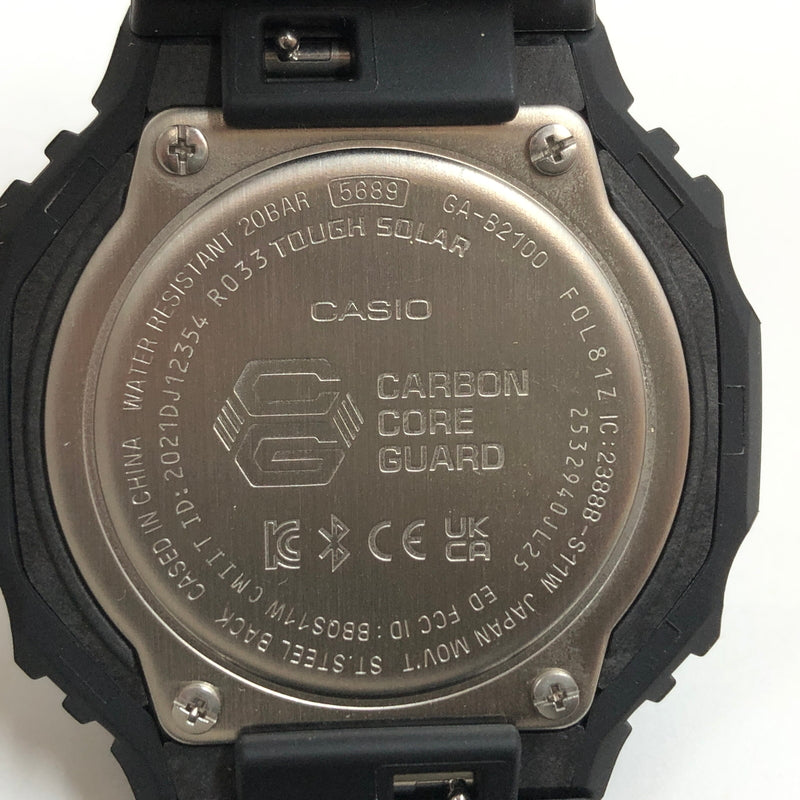 【中古品】【メンズ】 G-SHOCK ジーショック 2100 SERIES ANALOG-DIGITAL WATCH GA-B2100-1A1JF アナログデジタル 腕時計 196-260705-hn-04-fur カラー：ブラック 万代Net店