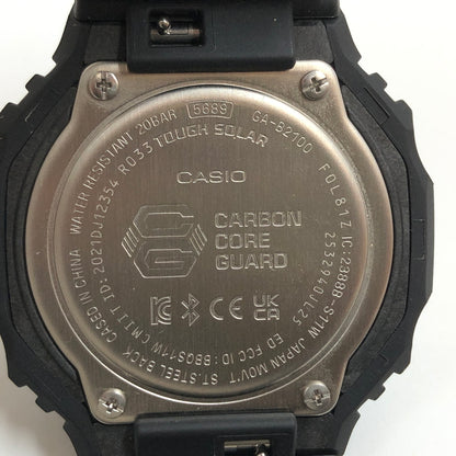 【中古品】【メンズ】 G-SHOCK ジーショック 2100 SERIES ANALOG-DIGITAL WATCH GA-B2100-1A1JF アナログデジタル 腕時計 196-260705-hn-04-fur カラー：ブラック 万代Net店
