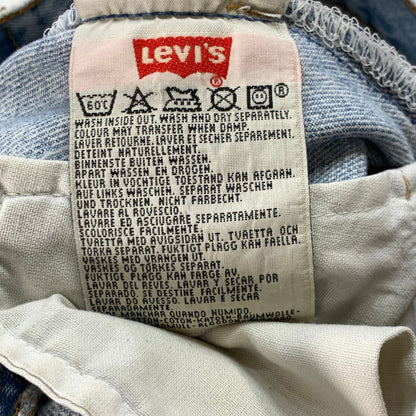 【中古品】【メンズ】 Levi's リーバイス 501 ストレート デニムパンツ ジーンズ ブランド 古着 156-260207-gm-04-fuz サイズ：W30L32 カラー：インディゴ 万代Net店