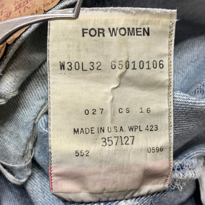 【中古品】【メンズ】 Levi's リーバイス 501 ストレート デニムパンツ ジーンズ ブランド 古着 156-260207-gm-04-fuz サイズ：W30L32 カラー：インディゴ 万代Net店